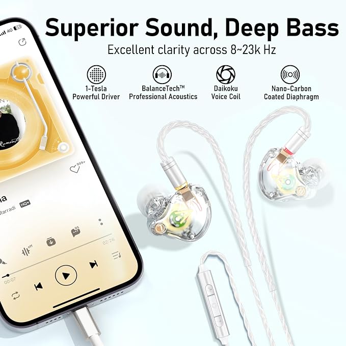 Vibes 202ML Wired Earbuds - Image 3
