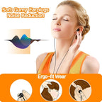 Sleep Headphones, MAXROCK Ultra Soft Comfortable In-ear Earphones w Mic and - Image 4