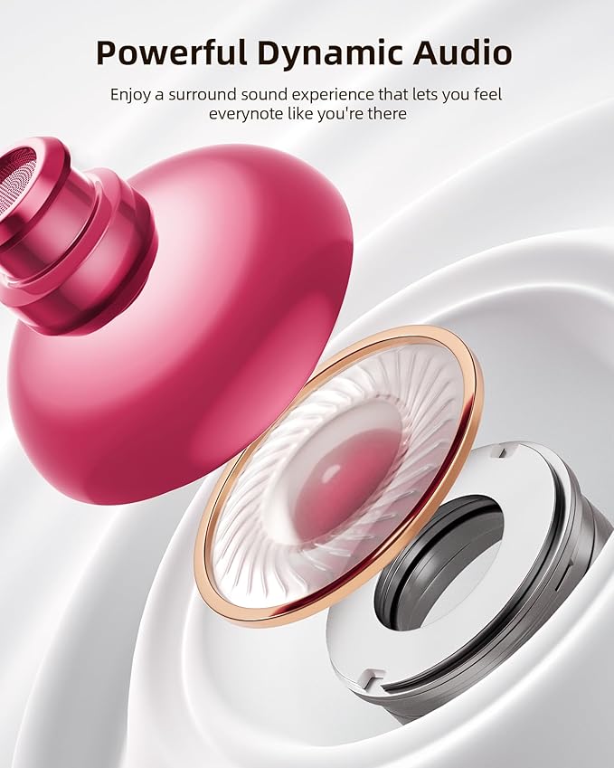 PocBuds Bluetooth Headphones Wireless Earbuds 80hrs Playtime Wireless Charging - Image 5