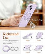 GVIEWIN Magnetic Phone Ring Holder, Compatible - Image 4