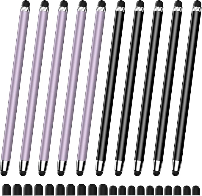 10 PCS Stylus, Stylus Pen for Touchscreen, Stylus 2-in-1 High Sensitivity & by DAXINGXING