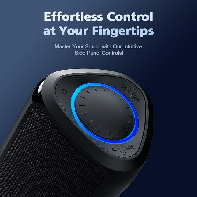 Computer Speakers for Desktop PC, HiFi Stereo Poratble 5.3 Bluetooth Computer - Image 4