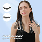 AMACOOL Bladeless Neck Fan Portable Personal Fan 5000mAh Rechargeable Battery - Image 5