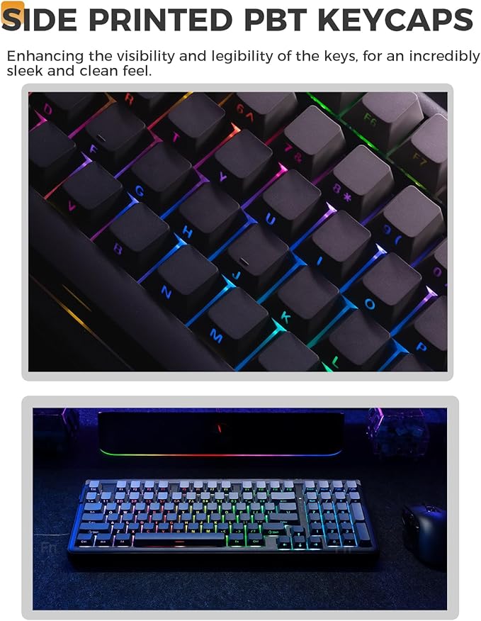 DAREU EK98PRO Wireless Mechanical Keyboard, Gasket Hot Swappable Custom - Image 6