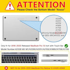 CISSOOK Compatible with MacBook Pro 13 inch Case 2025-2016 Release M2 M1 A2338 - Image 2