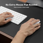 Aothia Faux Leather Desk Mat – Large Mouse Pad, Non-Slip PU Leather Blotter - Image 4