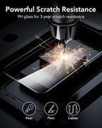 ESR 3 Pack for iPhone 16 Pro Max Screen Protector, Tempered Glass Film - Image 8