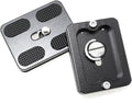 Maxmoral 2PCS 38x50mm Black Universal Metal Quick Release Plate by Maxmoral