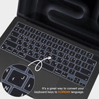 Korean Silicone Keyboard Cover Skin - Image 2