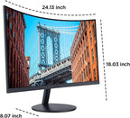 KOORUI 27 Inch Curved Monitor FHD 1080P Display, 75Hz PC Screen, Computer - Image 8