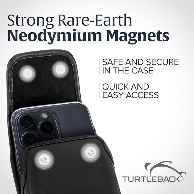 Turtleback Belt Holder for iPhone 16 Pro Max, 15 Pro Max, 14 Pro Max -Small- - Image 3