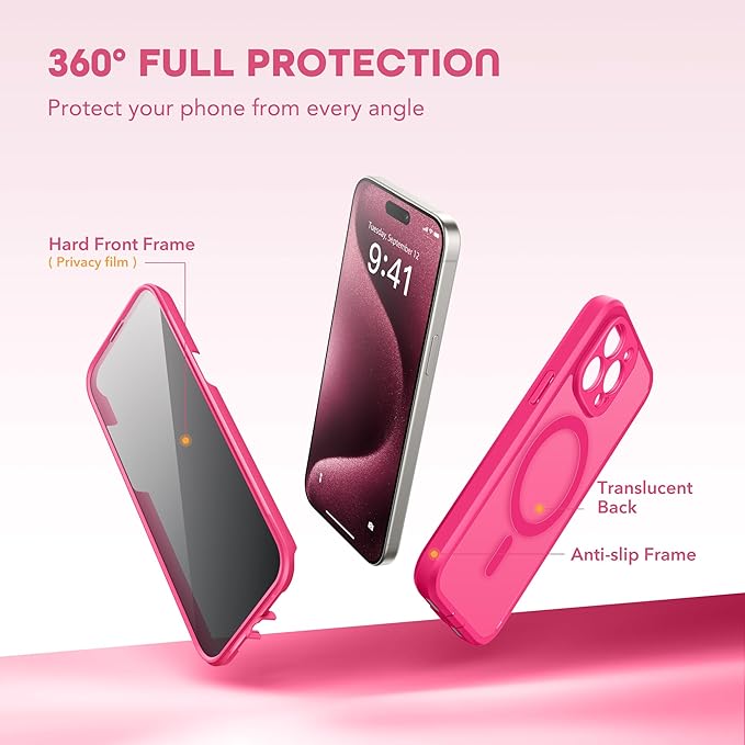 Magnetic for iPhone 15 Pro Max Case, Compatible - Image 3