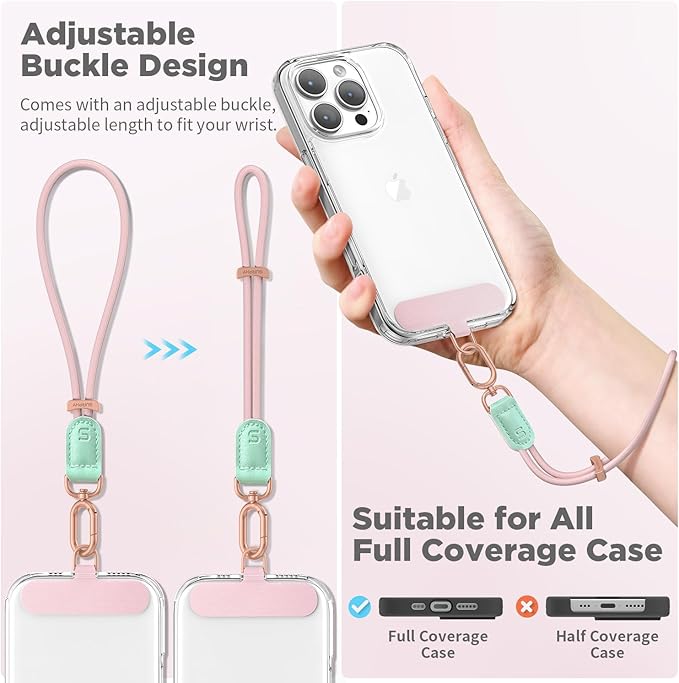SURPHY Phone Wrist Strap, Keychain Wristlet, Phone Strap Charm - Image 4