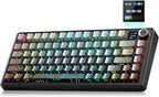 LEOBOG x Aula F75 MAX Wireless Gaming Keyboard w/Smart Display & Knob, 75% Hot by LEOBOG