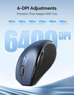 TECKNET Wireless Mouse Rechargeable, Mouse - Image 4