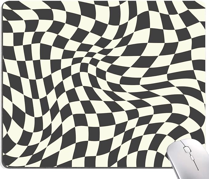 Mouse Pad, Square Mouse Mat Waterproof Computer Mousepad Non-Slip Rubber Base by SANWUMIAN