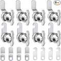 Thumb Operated Offset Cam Locks, 7/8" Keyless Cabinet Locks by Unknown
