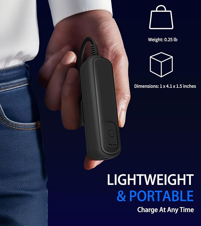 Battery Pack for Meta/Oculus Quest 3S/3/2, 5000mAh Battery VR Charger, Extend - Image 4