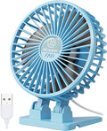 JZCreater USB Desk Fan, Portable Fan Mini, 3 Speeds Desktop Table Cooling by JZCreater