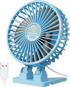 JZCreater USB Desk Fan, Portable Fan Mini, 3 Speeds Desktop Table Cooling by JZCreater