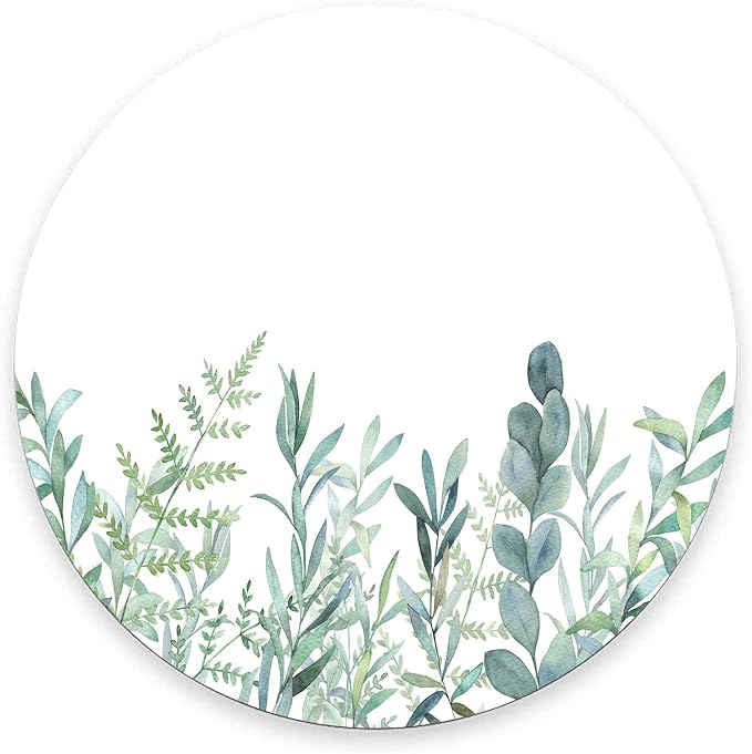 Round Mouse Pad, Washable Gaming Mousepads by Armanza
