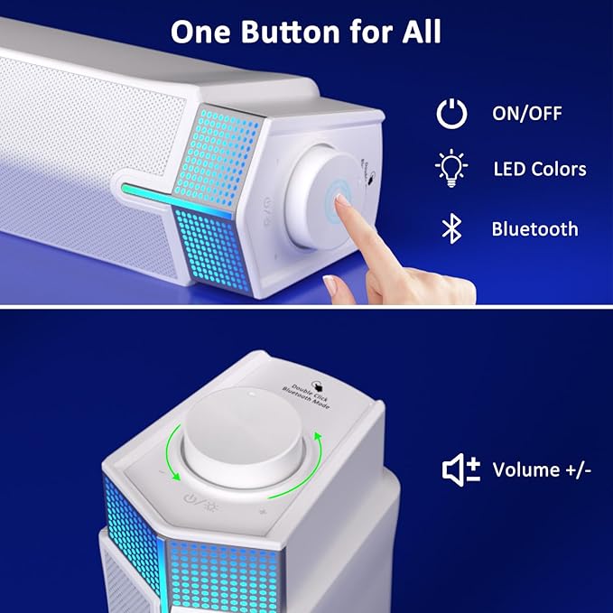 Jeecoo M20 Bluetooth Computer Speakers - Image 6