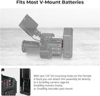 SmallRig Battery Plate with V-Lock Mount with Dual 15mm Rod Clamp Kit - Image 4