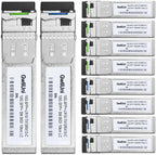 5 Pairs 10G BIDI SFP+ Single Mode Fiber Module Network Transceiver, LR SM by GwliUni