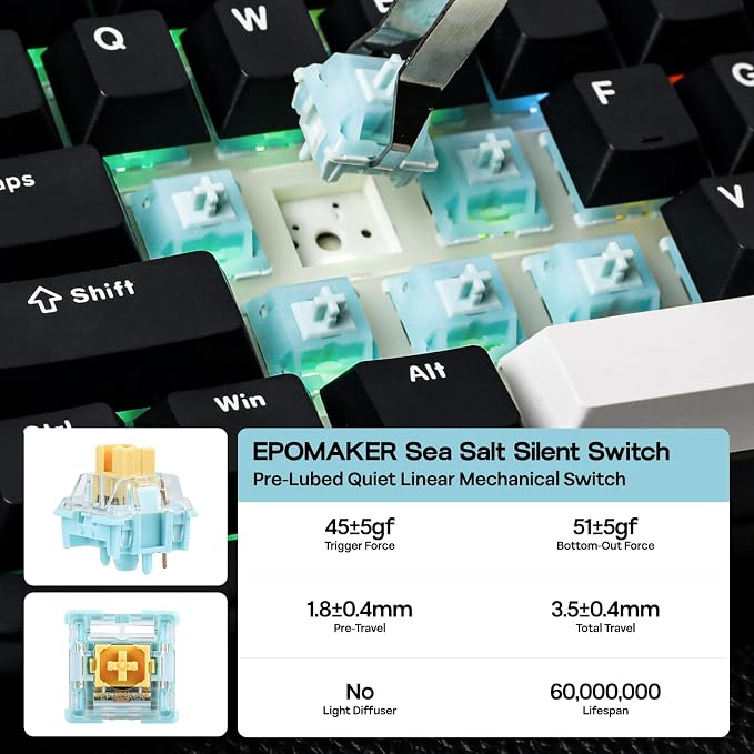 EPOMAKER TH99 Wireless Mechanical Keyboard - Image 6