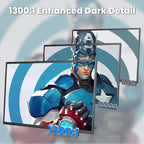 23.8” 4K Portable Monitor, UHD 120% SRGB IPS FreeSync Gaming Moniter USB-C HDMI - Image 7