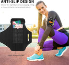 Running Armband with Earphone Bag Cell Phone Armband - Image 7