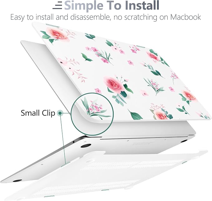 Batianda Case for M1 MacBook Air 13 Inch Model A2337 A2179 A1932 2021 2020 2019 - Image 5