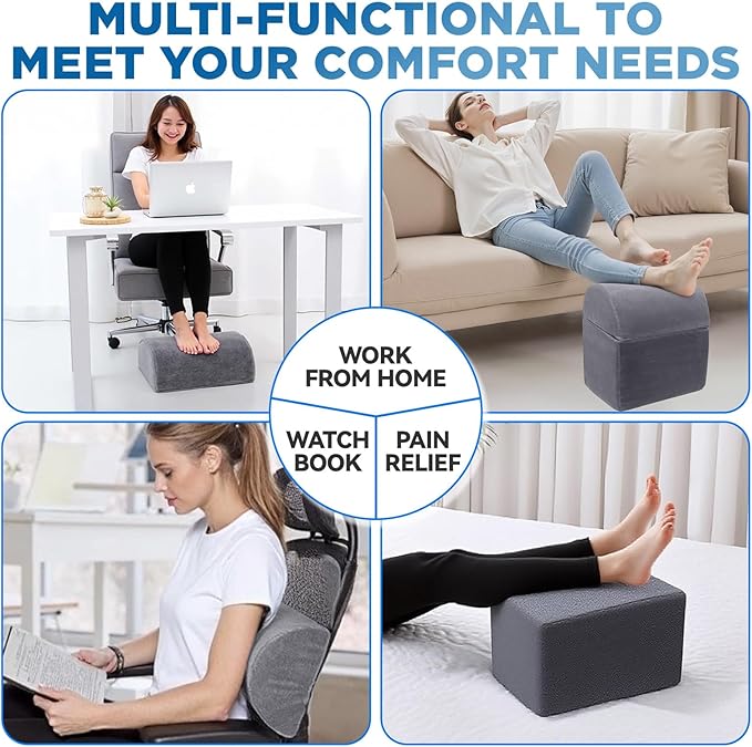 Adjustable Foot Rest for Under Desk - Image 6
