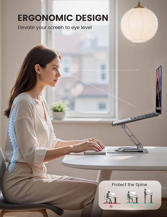 Lamicall Adjustable Laptop Stand - Image 3