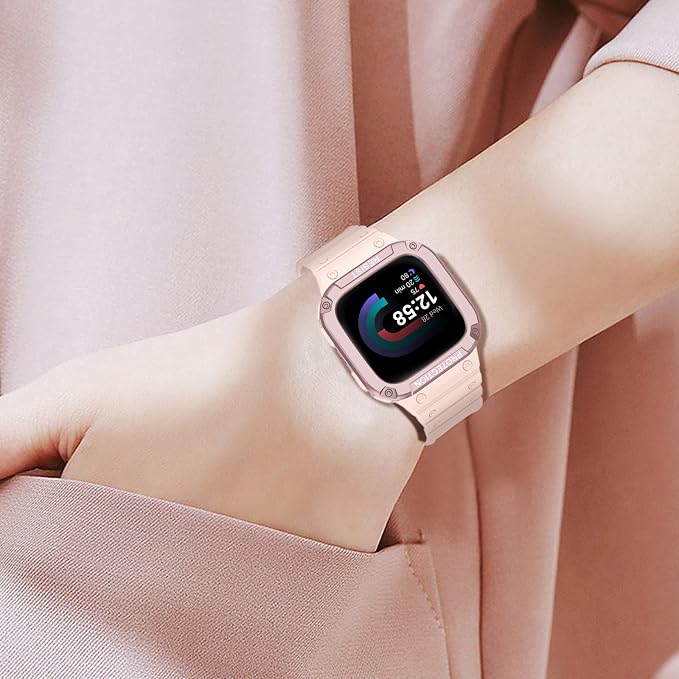FINTIE Bands with Case Compatible with Fitbit Versa 4/3/2/1/Versa Lite/Fitbit - Image 8