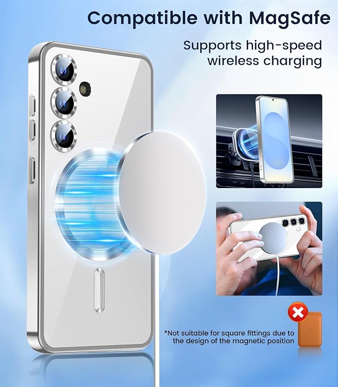 Slim Thin for Samsung Galaxy S25 Plus Case, Compatible - Image 3