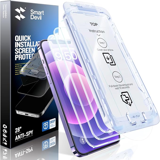 SMARTDEVIL 2-Pack Screen Protector by SmartDevil