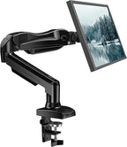 HUANUO Single Monitor Mount, 13 to 32 Inch Gas Monitor Arm, Adjustable Stand by HUANUO