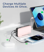 1 Pack Portable Charger with Built-in USB-C Cable & Plug, 000mAh 5V/4.5A Power - Image 7