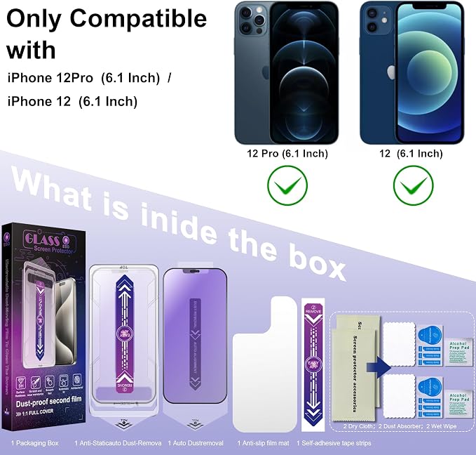 2 Pack Anti Blue Light Matte Screen Protector - Image 2