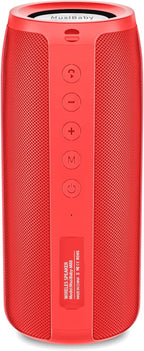 Bluetooth Speaker, MusiBaby M88 Speakers, Dual Pairing, Loud Stereo Sound by onthegomusicbaby
