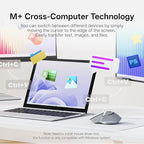 Rapoo MT760 PRO Wireless Mouse, NearLink + Bluetooth 5.0 Multi-Device, 12K DPI - Image 3
