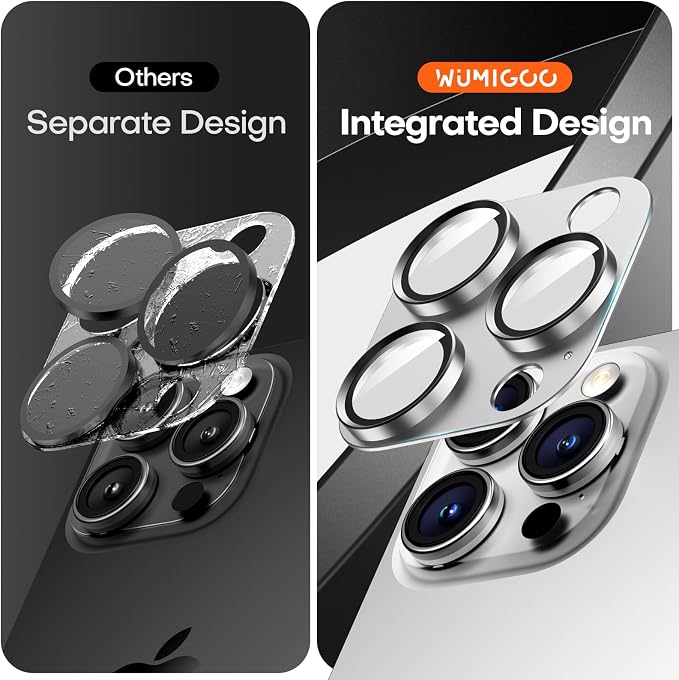 Camera Lens Protector for iPhone 16 Pro Max/16 Pro/15 Pro Max/15 Pro/14 Pro - Image 2