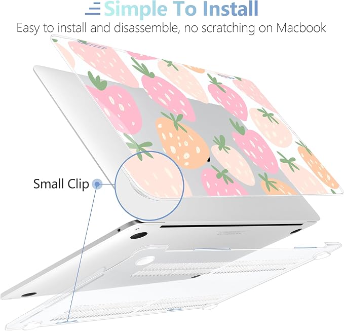 MEEgoodo Case for MacBook Pro 13 inch Case 2022 2021 2020 New A2338 M2/M1 A2251 - Image 4