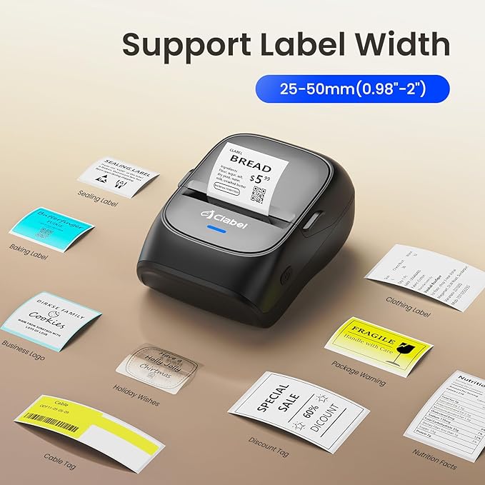 CLABEL 221B Label Maker Machine - Image 6