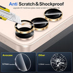for Samsung Galaxy S25 Plus Camera Lens Protector, Individual Metal Ring - Image 3