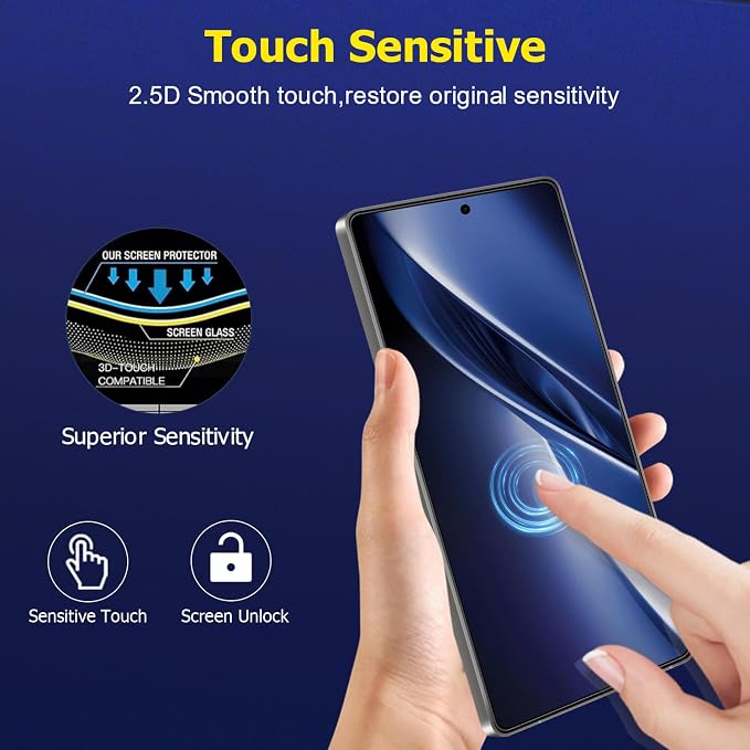 Screen Protector For Galaxy S25 Ultra Fingerprint unlock - Image 3