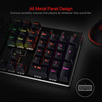 Redragon K556 RGB LED Backlit Wired Mechanical Gaming Keyboard, 104 Keys - Image 3