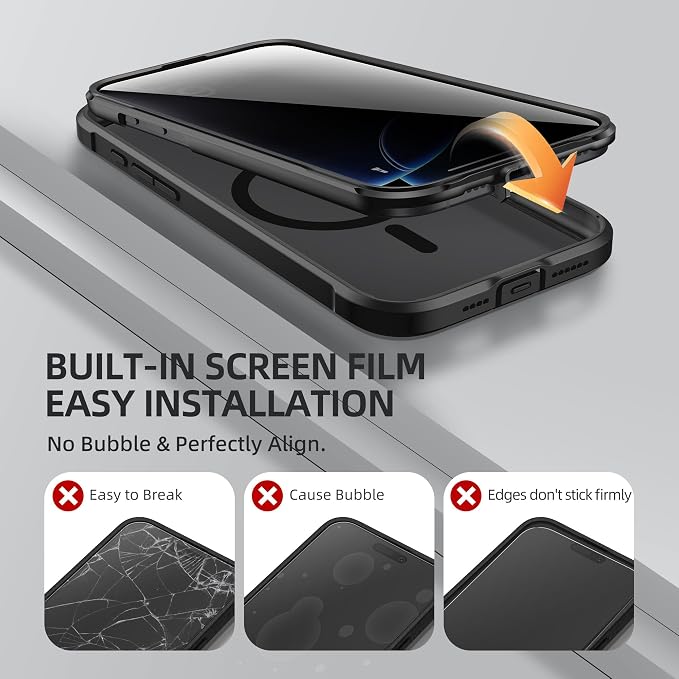 BERFY Magnetic for iPhone 16 Pro Case, Compatible - Image 6