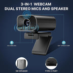 Webcam with 5W Speaker and Microphones - Image 2